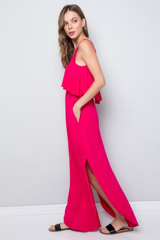 Fuschia Maxi Dress